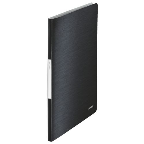 Leitz Style Display Book Soft Polypropylene 20 Pockets A4 Black Ref 39580094