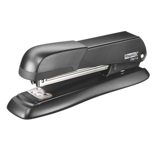 Rapid DT FM14 Stapler Full Strip Metal Black Ref 5000278