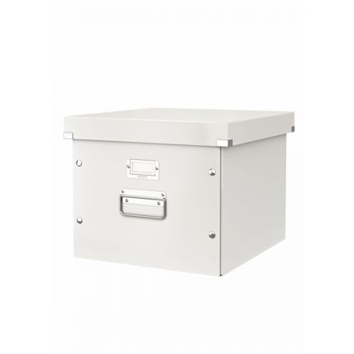 Leitz Click and Store Archive Box For A4 Suspension Files White Ref 60460001