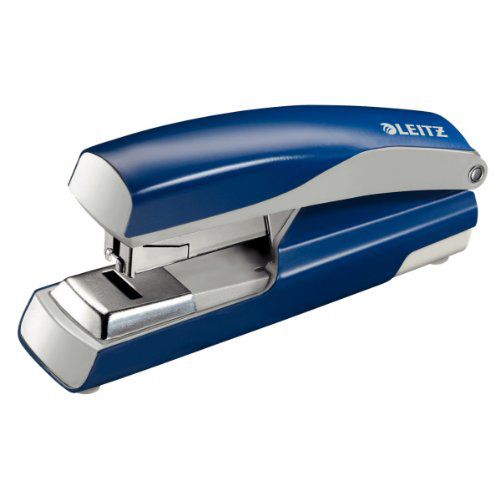 Leitz NeXXt Stapler 4mm Flat Clinch Blue Ref 55230035L