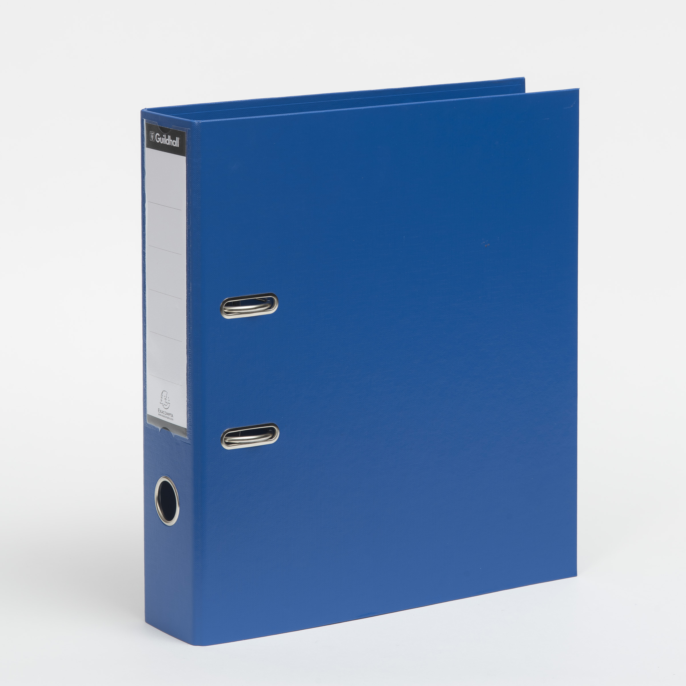 Guildhall Lever Arch File Paper on Board A4 80mm Spine Width Blue (Pack 10)