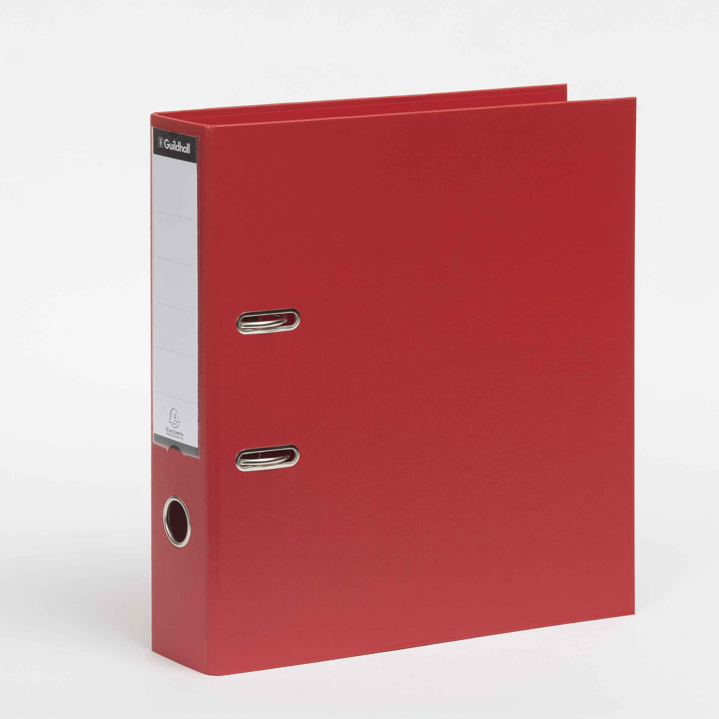 Guildhall Lever Arch File Paper on Board A4 80mm Spine Width Red (Pack 10)
