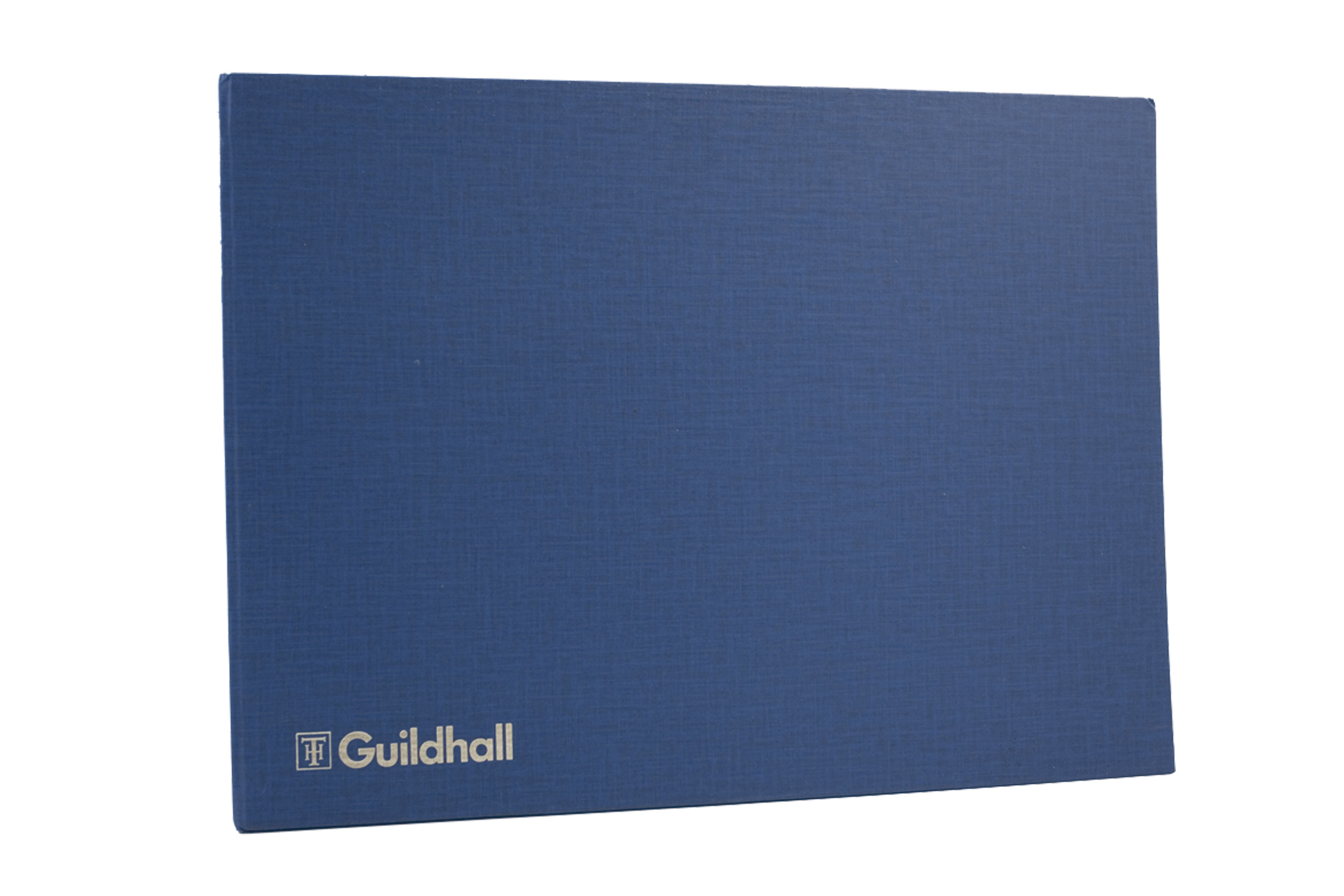 Guildhall Account Book Casebound 298x406mm 6 Debit 20 Credit 80 Pages Blue