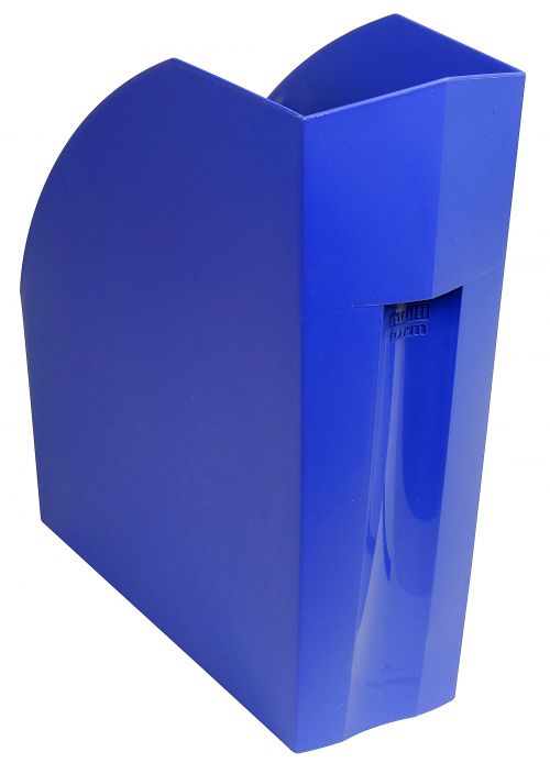 Forever Magazine File Recycled Cobalt Blue 292x110x320mm