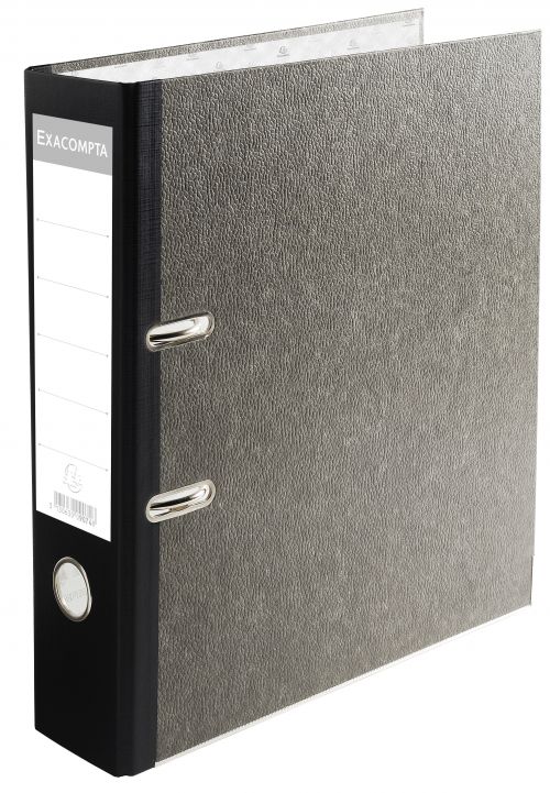 Lever Arch File A4 Marbled/Black Spine Lever Arch File A4 Marbled/Black Spine
