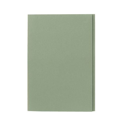 Guildhall Square Cut Folders Manilla Foolscap 315gsm Green (Pack 100) - FS315-GRNZ