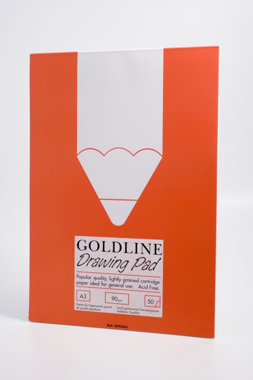 Popular+Drawing+Pad+Goldline+A3+90gsm%2C+50+Sheets