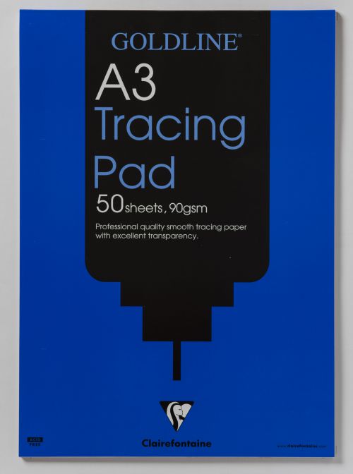 Goldline A3 Professional Tracing Pad 90gsm 50 Sheets GPT1A3Z