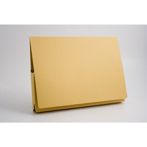 Guildhall Legal Wallet Manilla 356x254mm Full Flap 315gsm Yellow (Pack 50)