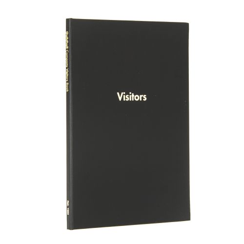 Guildhall+Company+Visitors+Book+A4+160+Pages+Black+T253Z