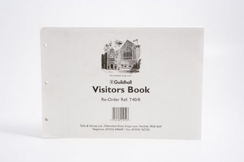 Guildhall Visitor Book Loose Leaf Refills (Pack 50 Sheets) T40/RZ