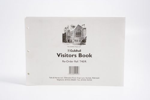 Guildhall Visitor Book Loose Leaf Refills (Pack 50 Sheets) T40/​RZ