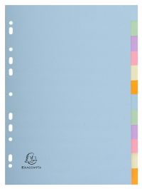 EXACOMPTA FOREVER RECYCLED DIVIDER 12 PA