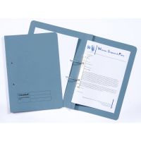 GUILDHALL TRANSFER SPRING FILE BLUE 348