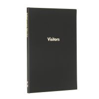Exacompta Guildhall Company Visitors Book 160 Pages Blue T253