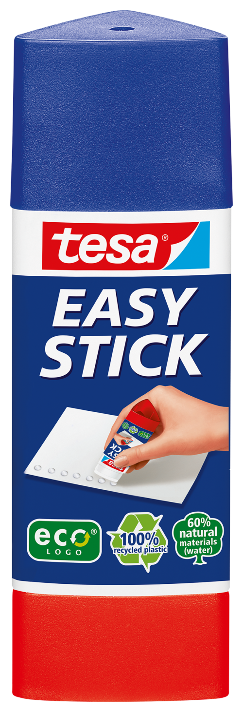 tesa EasyStick ecoLogo Triangular Glue Stick 12g 57272 PK12