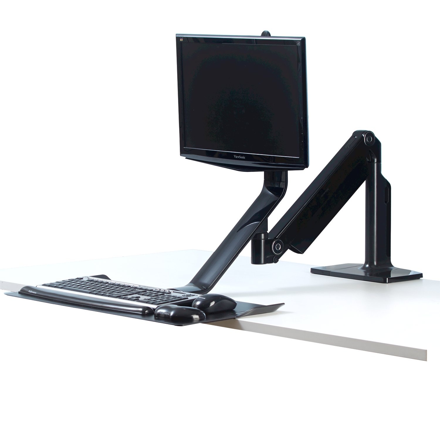 Fellowes Extend Sit Stand Workstation Single Monitor Attachment