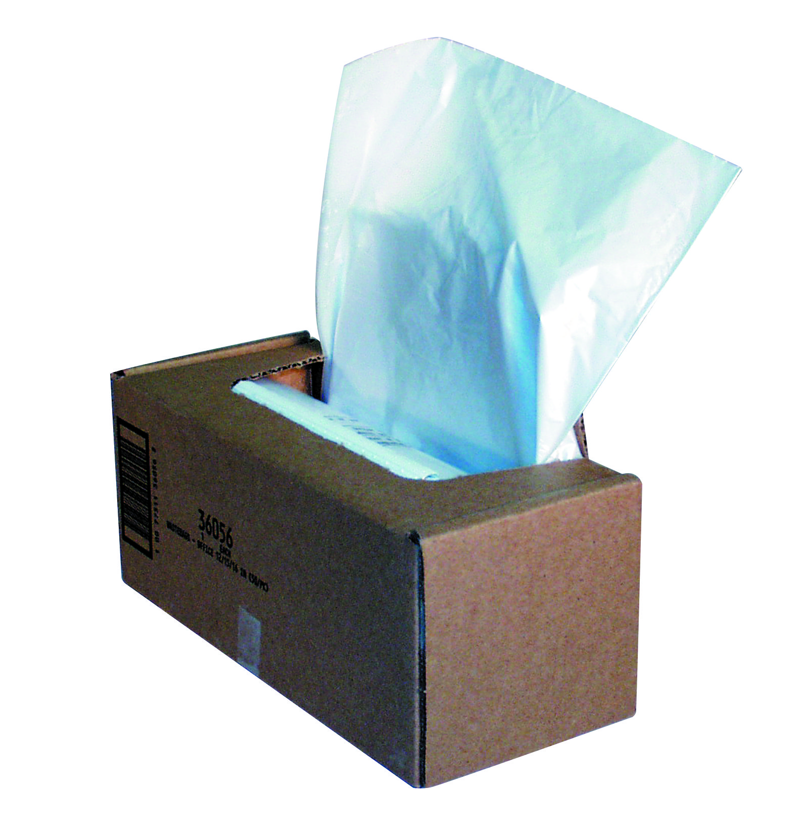 Fellowes Shredder Waste Bag 75-85 Litre Clear (Pack 50) 36056