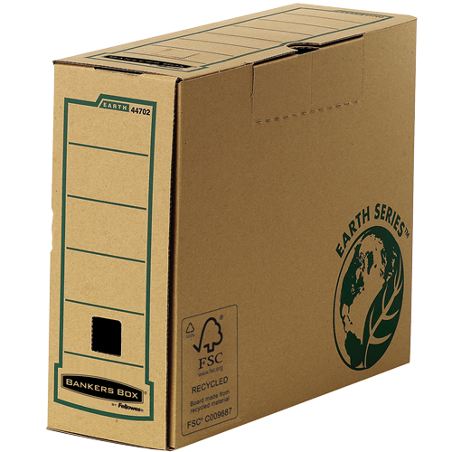 Fellowes Bankers Box Earth Series Transfer File Board Brown (Pack 20) 4470201