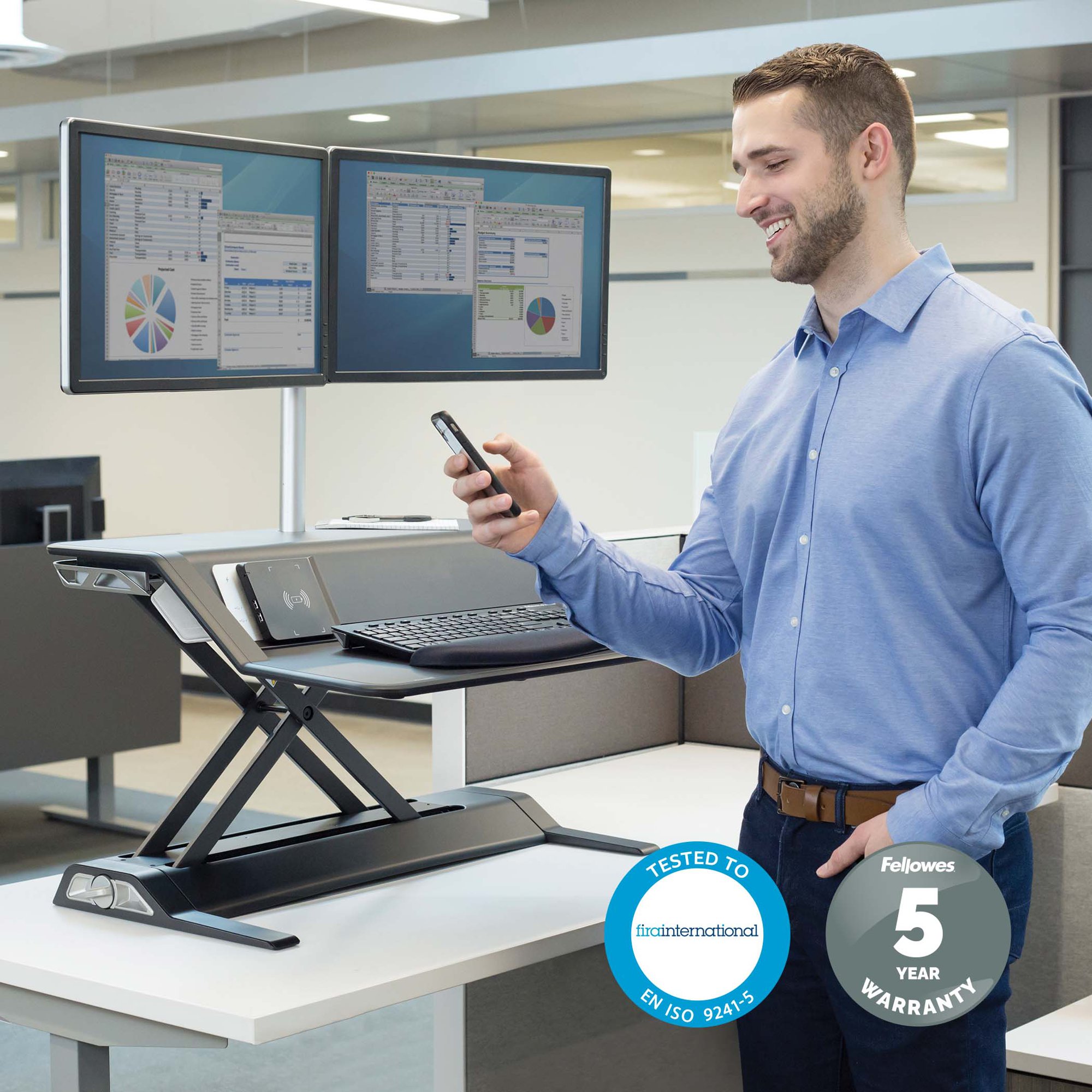 Wavebone HEADQUARTER Z Ergonomic Studio Workstation with