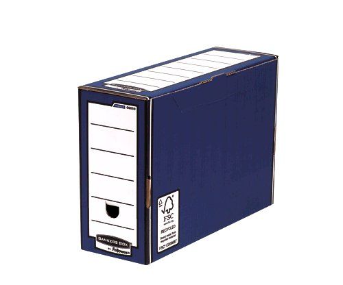 Fellowes Bankers Box Premium Transfer File Board Blue (Pack 10) 5902