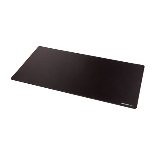 Fellowes Breyta Desk Mat with Antibacterial Protection Black Fellowes Breyta Desk Mat with Antibacterial Protection Black
