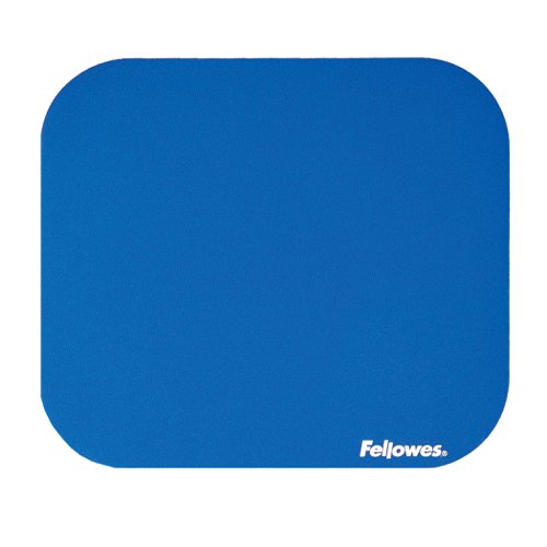 Fellowes Mousepad Solid Colour Blue Ref 58021-06