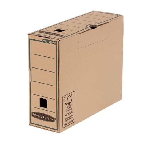 Fellowes Bankers Box Earth Series Transfer File 100x315x250mm 4470205/209 Fellowes Bankers Box Earth Series Transfer File 100x315x250mm 4470205/209