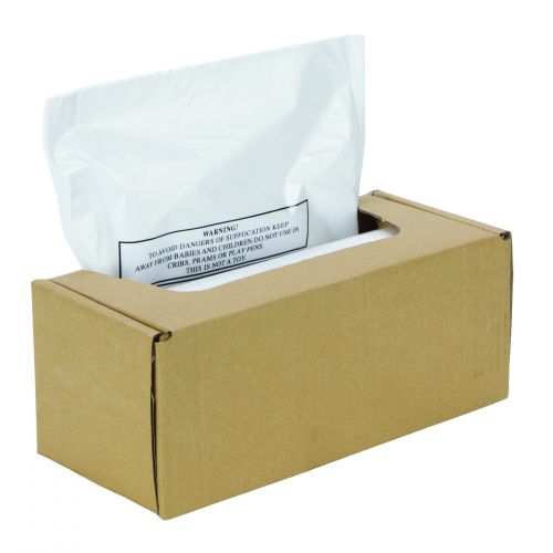Bags / Sacks Fellowes Shredder Waste Bag 60-75 Litre Clear (Pack 50) 3608401