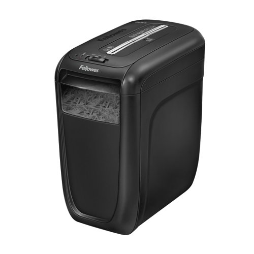 Fellowes 60Cs Deskside Shredder Cross Cut DIN3 P-3 22 Litres Ref 4606201