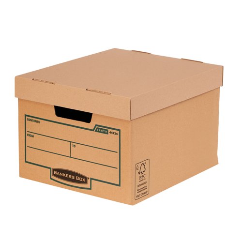 Fellowes Bankers Box Earth Series Budget Storage Box PK10 - 4472401 Fellowes Bankers Box Earth Series Budget Storage Box PK10 - 4472401