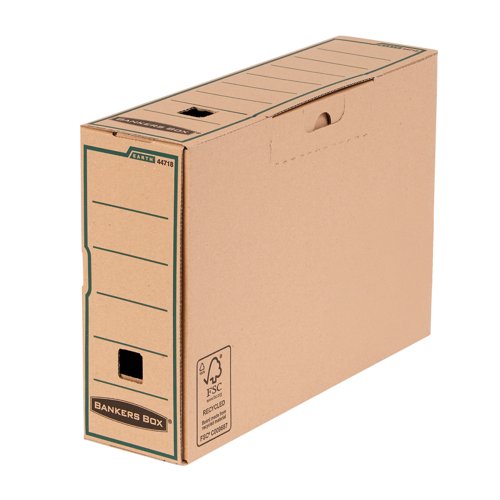 Bankers Box® Earth Series 100mm Foolscap Transfer File Bankers Box® Earth Series 100mm Foolscap Transfer File