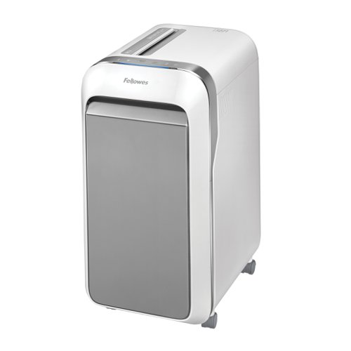 Fellowes LX221 Shredder Micro Cut P-5 White Ref 5050501