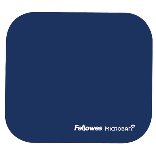 Mouse Mats ValueX Mouse Pad with Microban Protection Blue 5933805