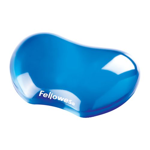 Fellowes+Crystal+Flex+Rest+Gel+Blue+Ref+91177-72