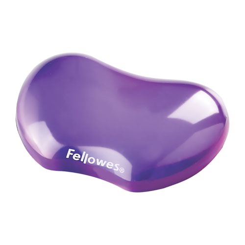 Fellowes+Crystal+Flex+Rest+Gel+Purple+Ref+91477-72