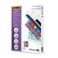 FELLOWES 54525 A4 PRE-PUNCHED 80 MICRON
