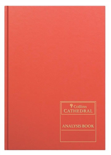 Accounts Binders & Refills Collins Cathedral Petty Cash Book Casebound A4 3 Debit 9 Credit 96 Pages Red 69/3/91