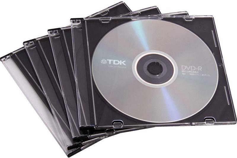 ValueX CD Jewel Case Slimline Clear 98316 (Pack 25)