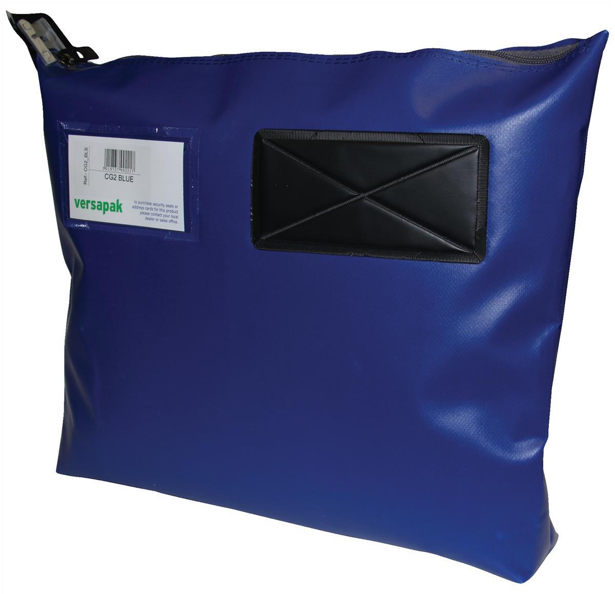 Versapak Single Seam Mail Pouch Medium Blue