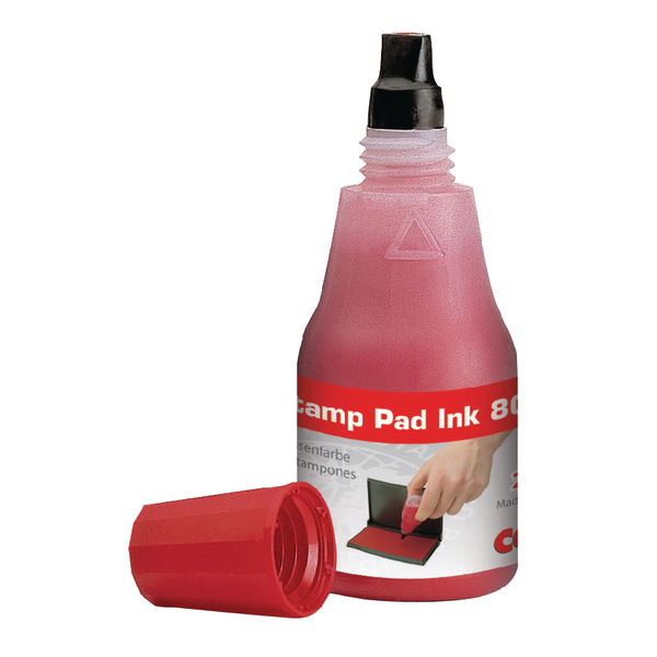 Colop 801 Stamp Pad Ink 25Ml Red