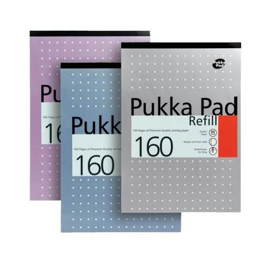 Pukka Refill Pad A4 160 pages PK6