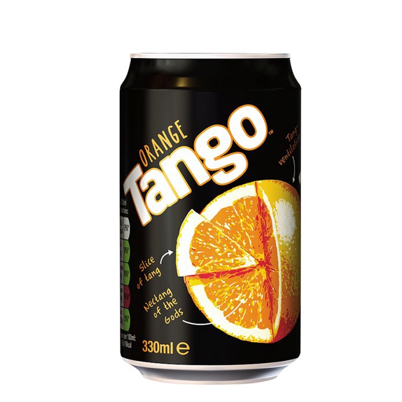 Cold Drinks Tango Drink Can 330ml (Pack 24) 402011