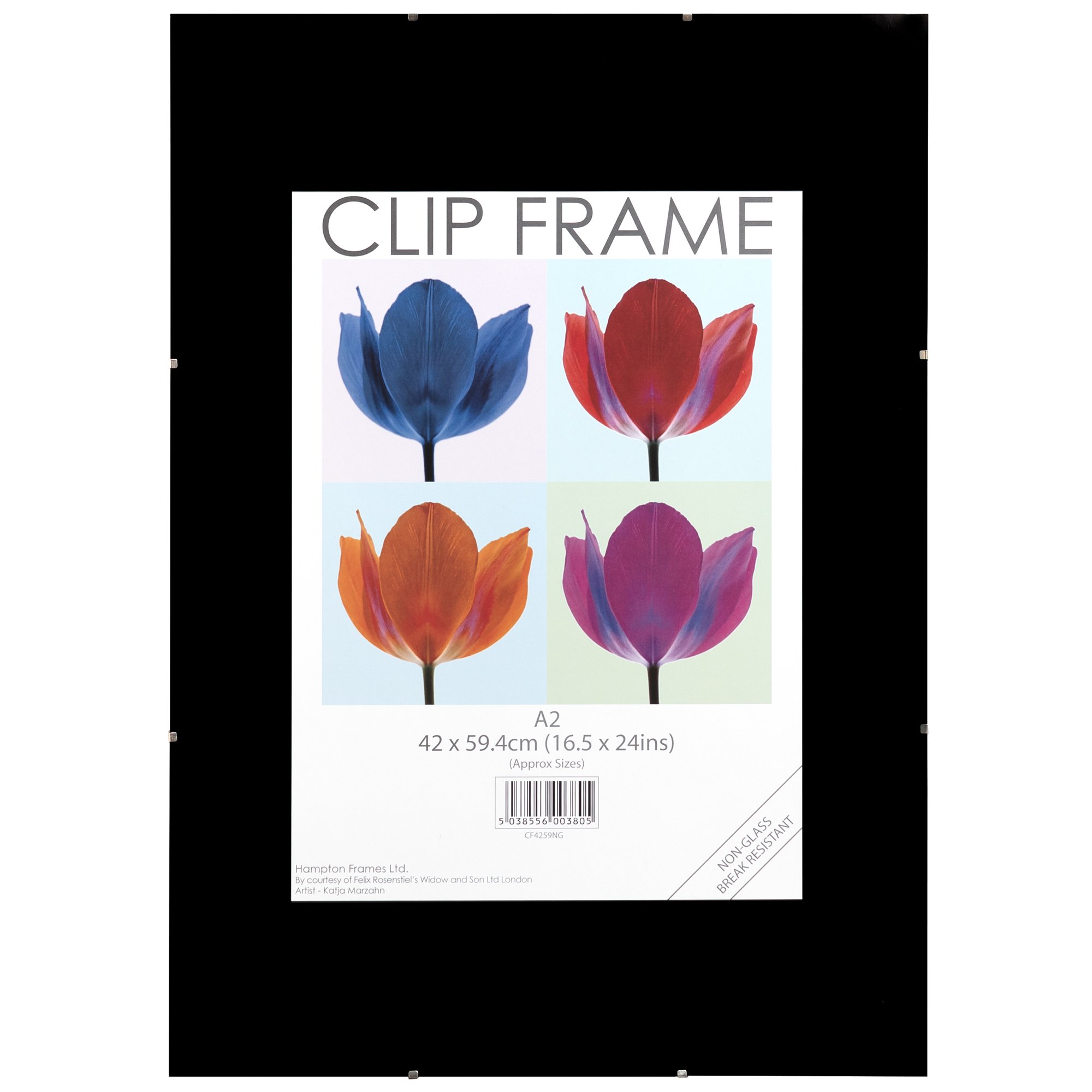 A2 Poster Display Frameless Clip Frame