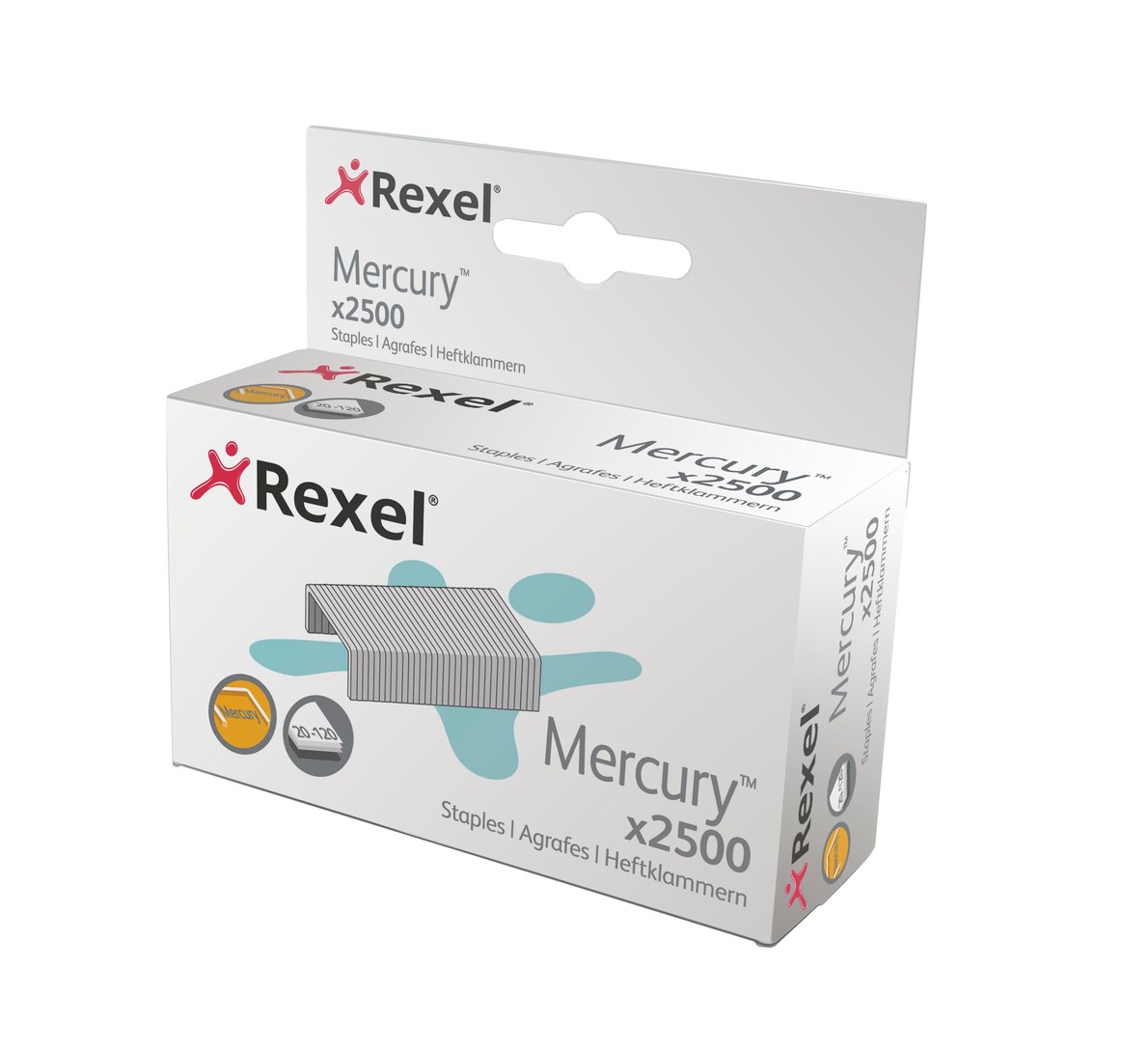 Rexel Mercury Heavy Duty Staples PK2500