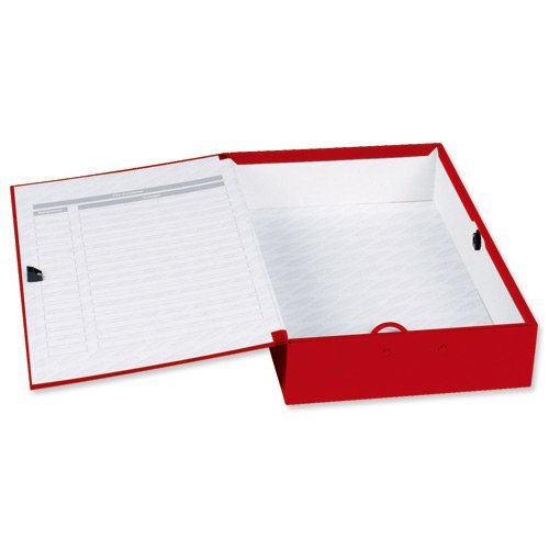 Concord Classic Box File F/Scap Red BX5