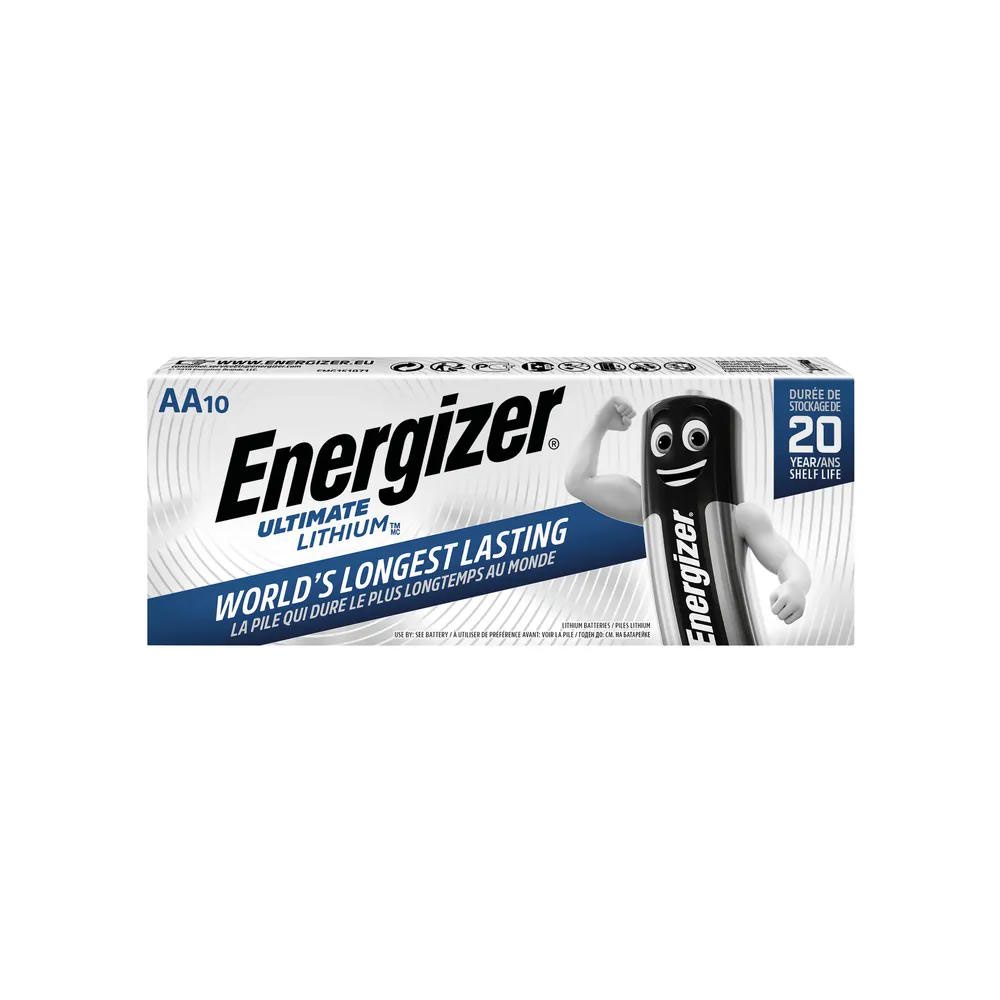 Energizer Ultimate Aa Lithium Batteries Pack 10