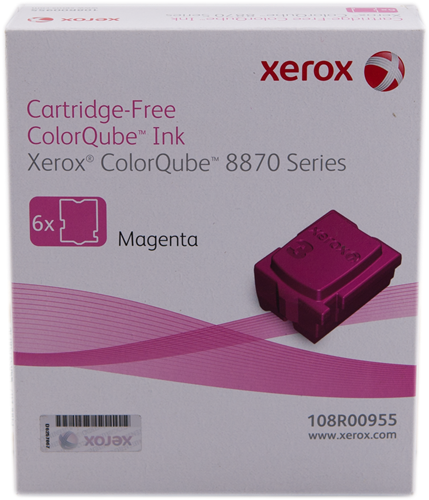 XEROX 8870 MAGENTA WAX STICK 6 PK