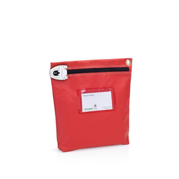 Versapak Secure Cash Bag Medium Red