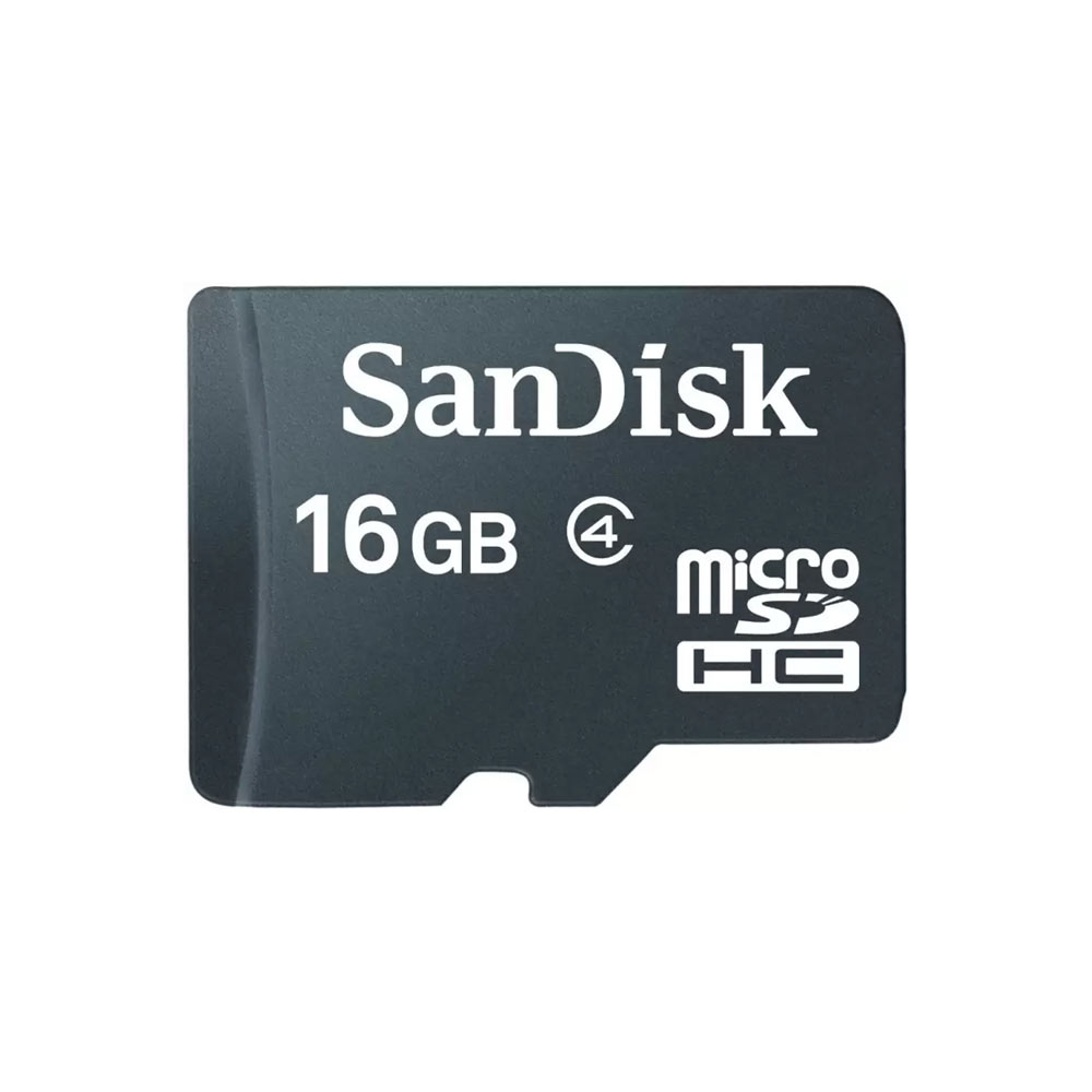 SANDISK MICRO SDHC 16GB CARD